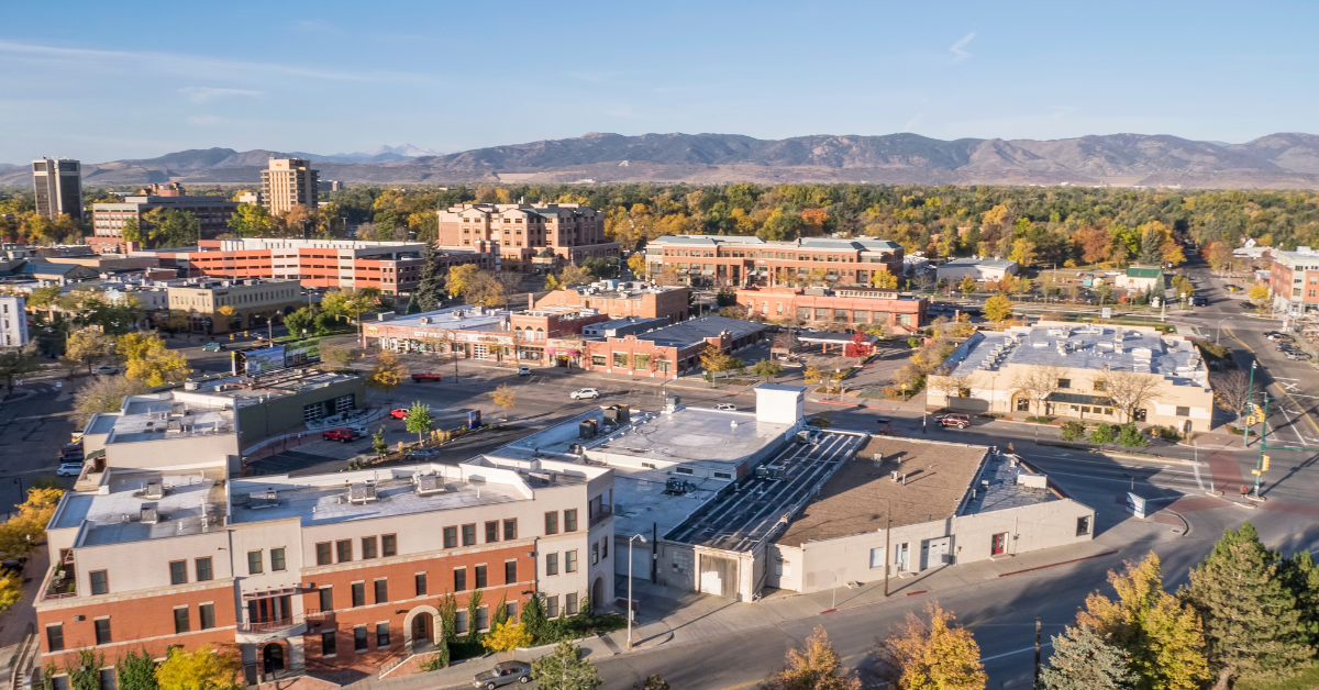 aerial-view-of-Fort-Collins-CO