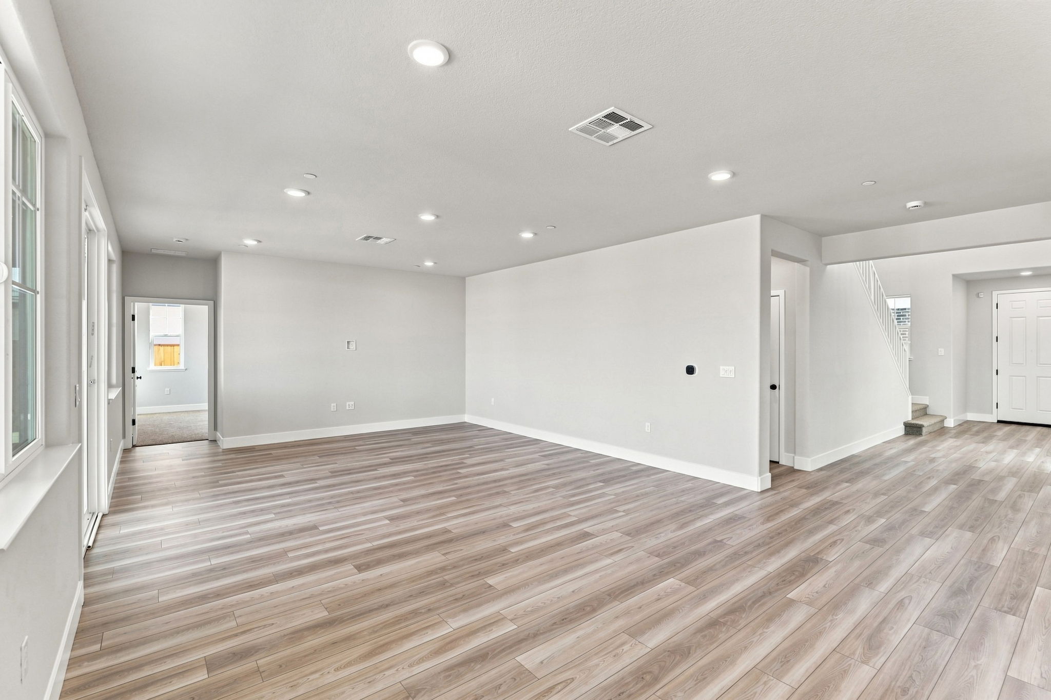A large empty room.