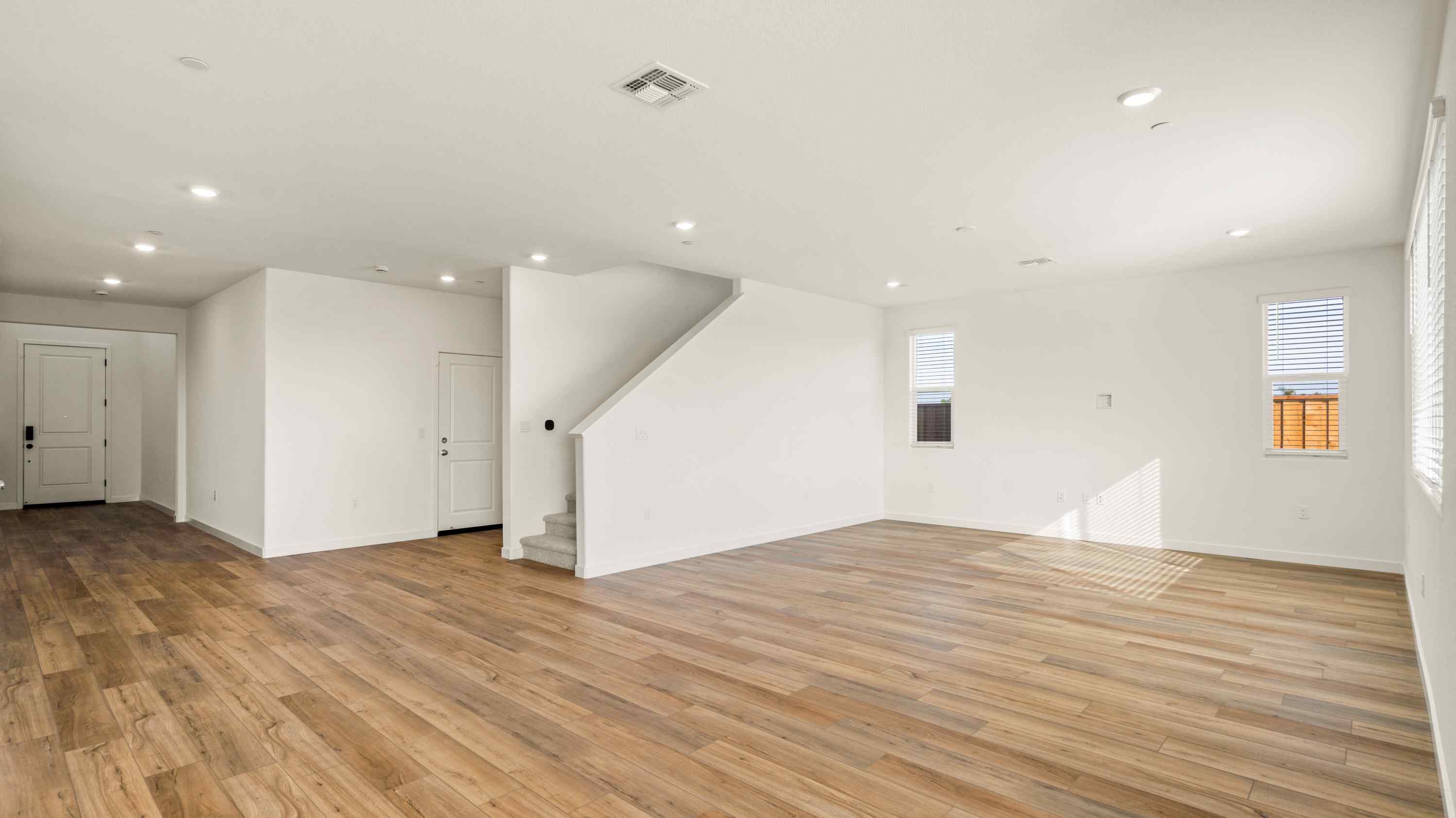 A large empty room.
