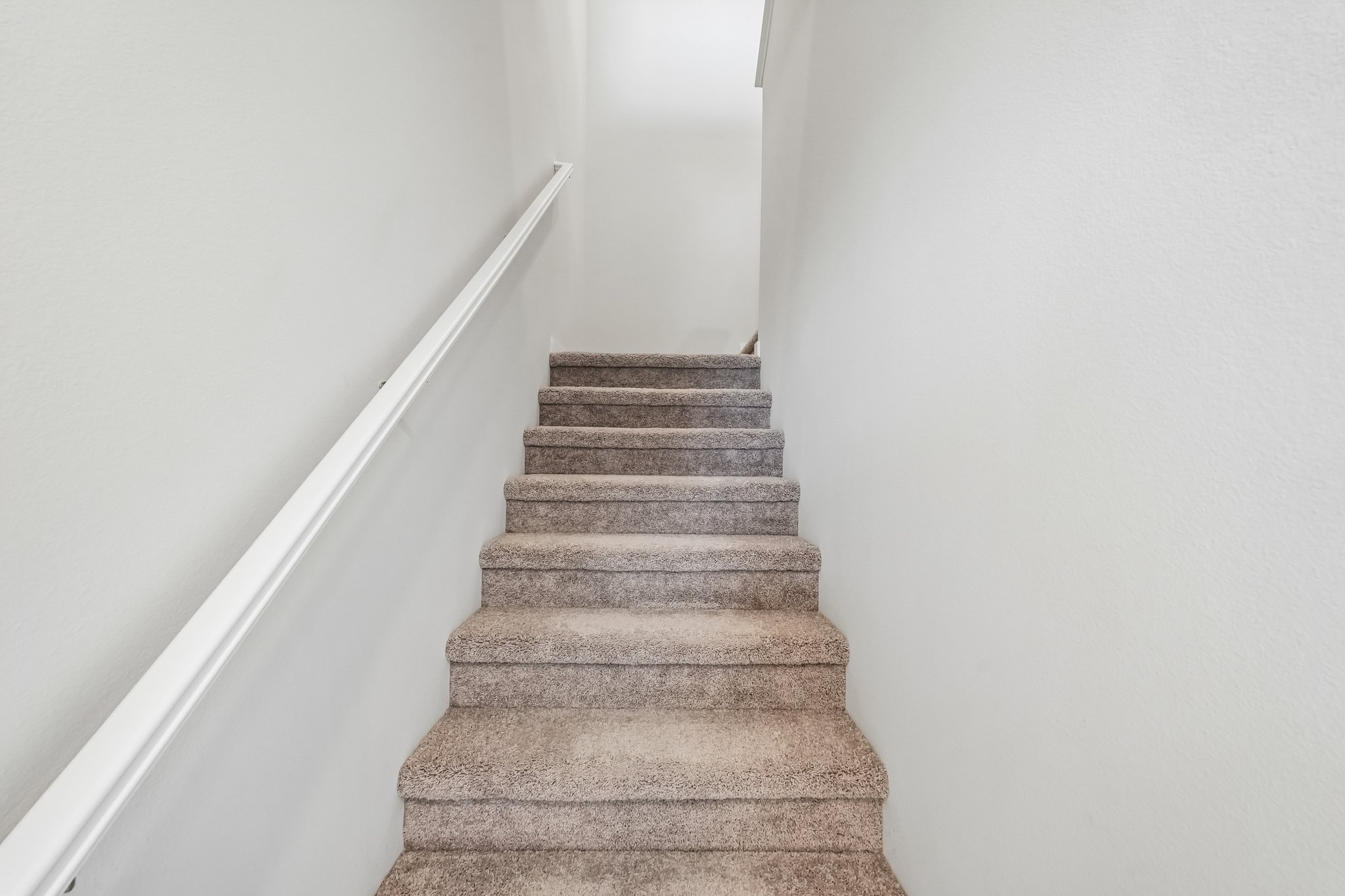 A set of stairs.