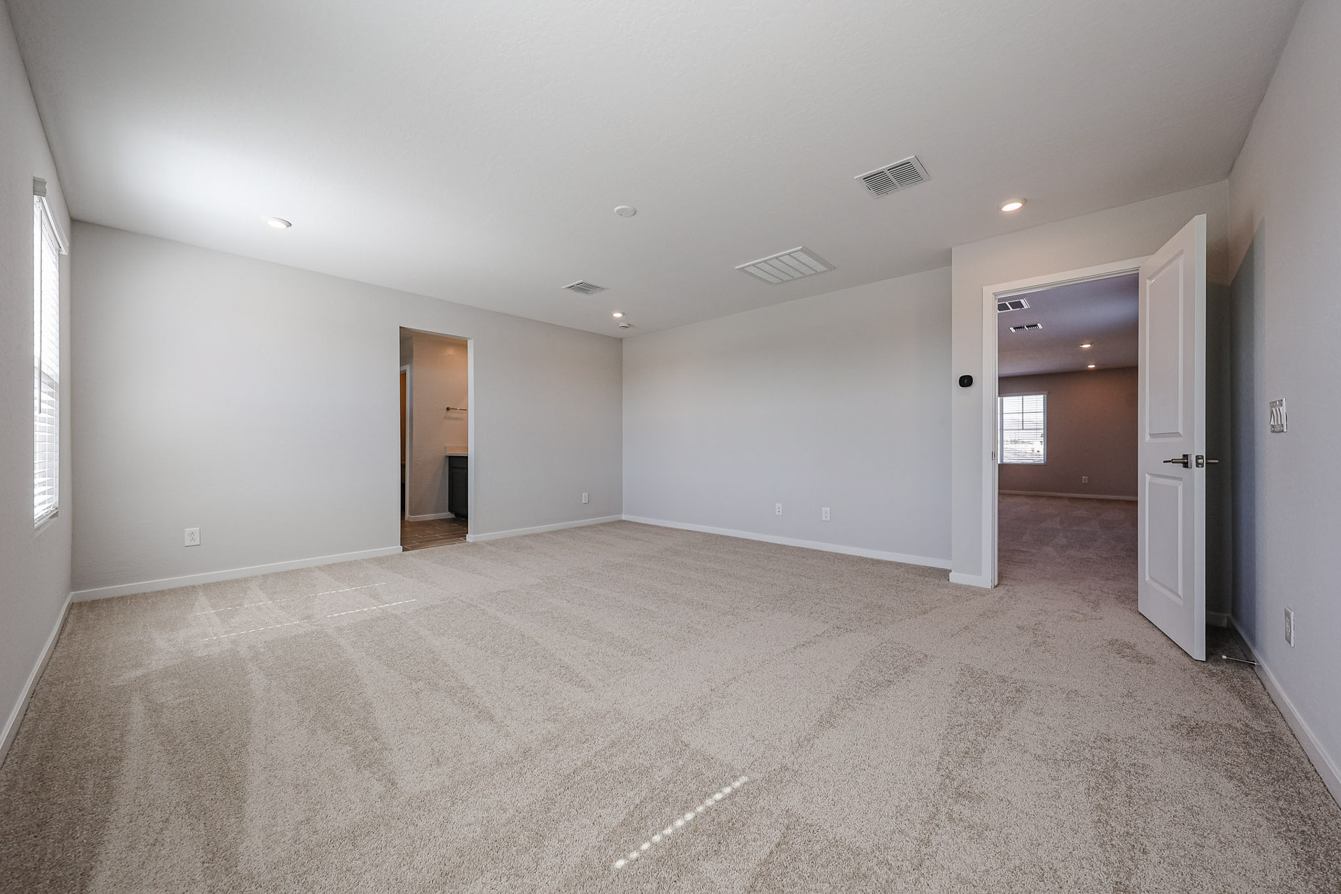 A large empty room.