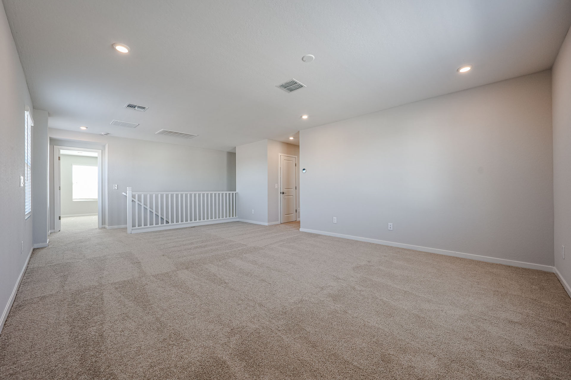 A large empty room.