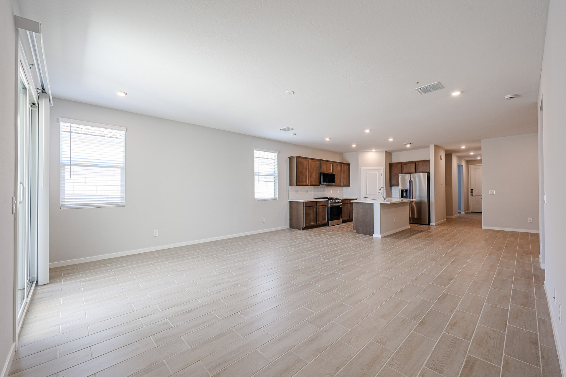 A large empty room.