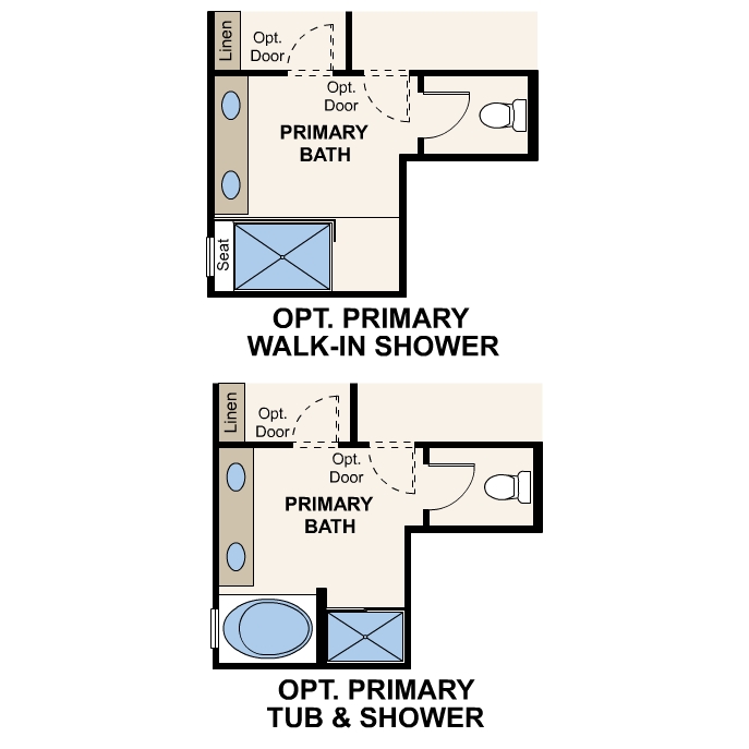 Architectural diagram, engineering drawing of 1-story home in Maricopa, AZ with optional 3-Car Garage and USDA Loans available near Amarillo Creek.