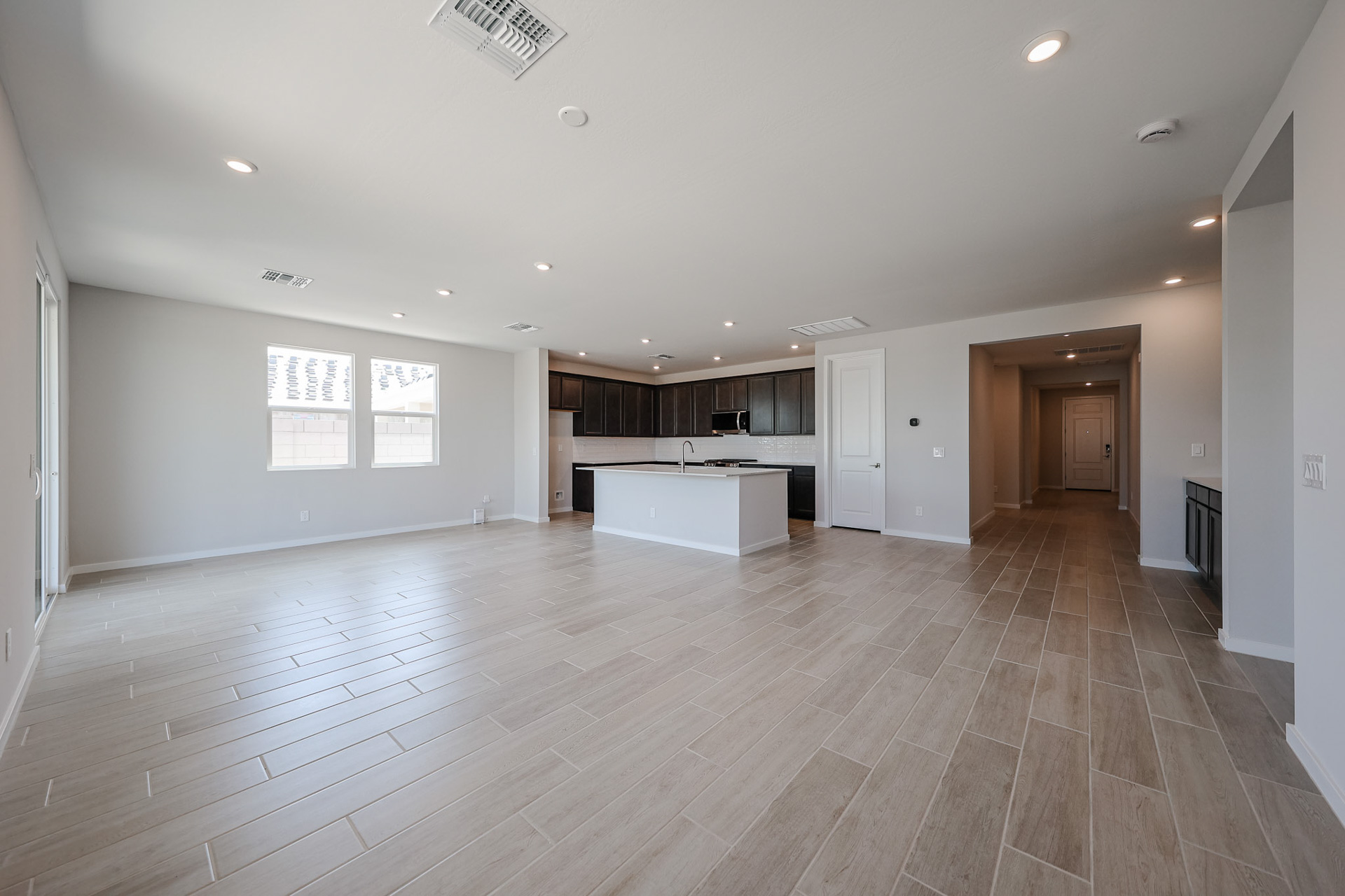 A large empty room.
