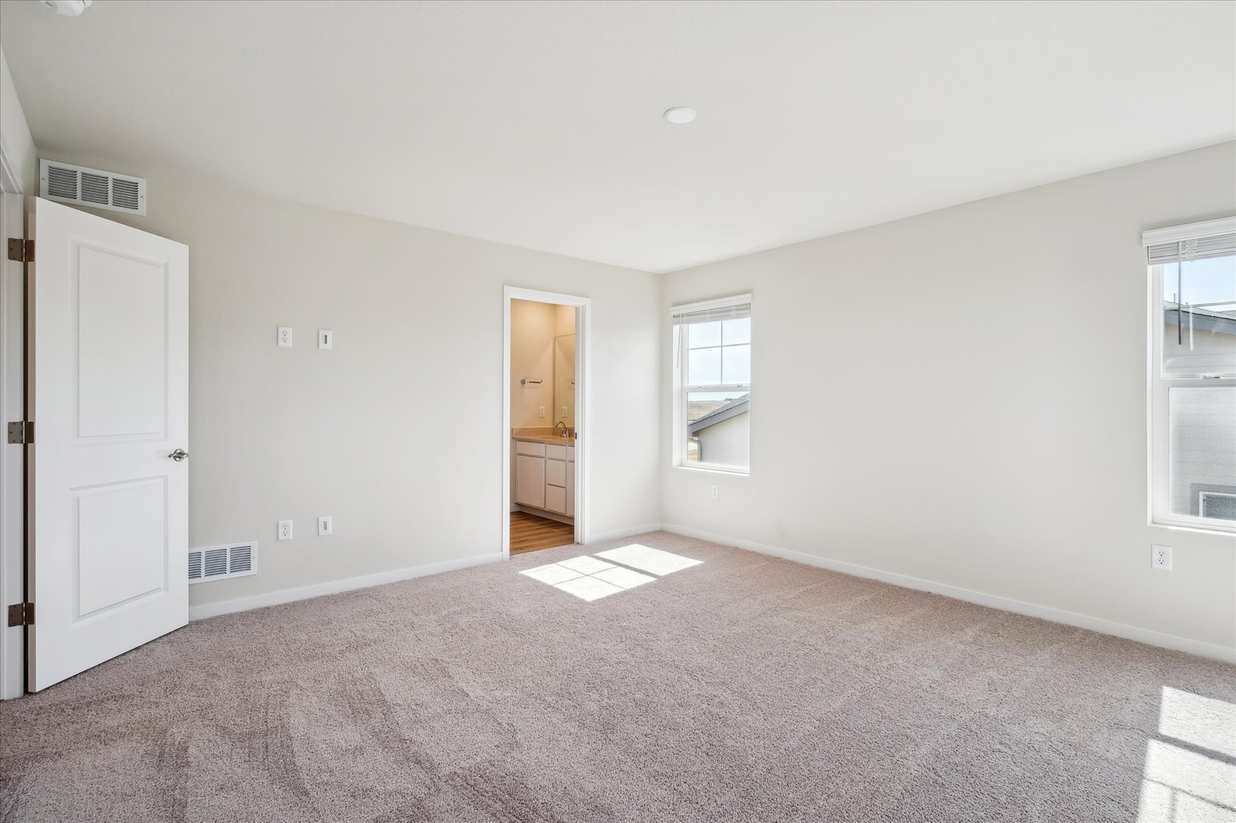 A large empty room.