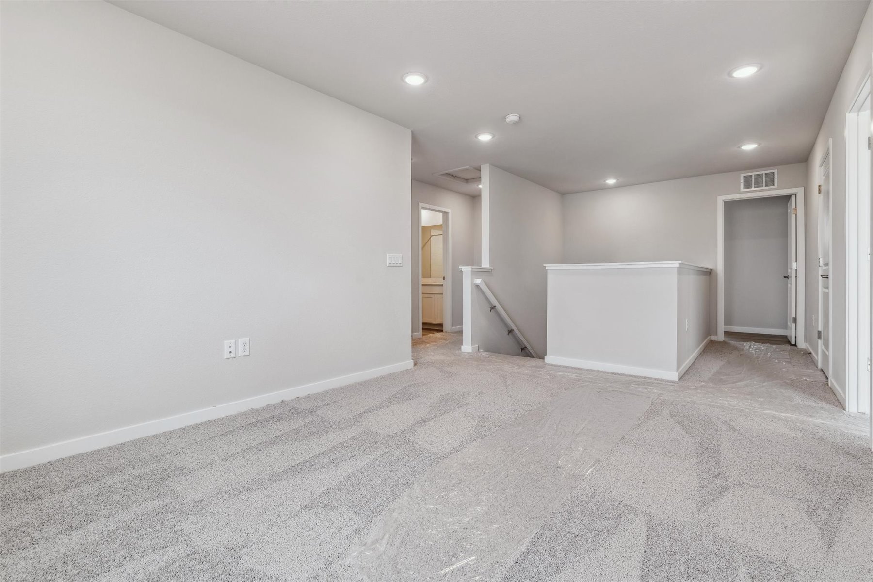 A large empty room.
