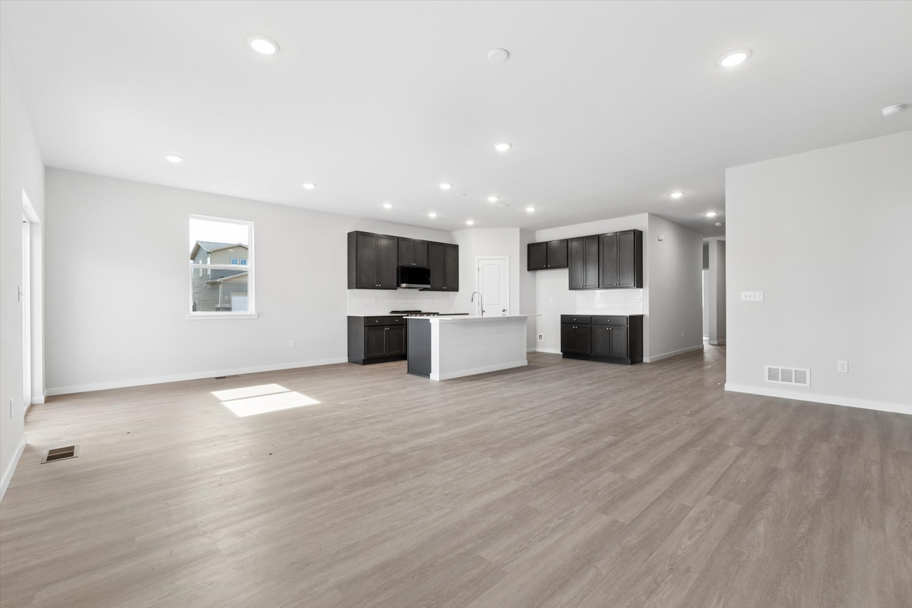 A large empty room.