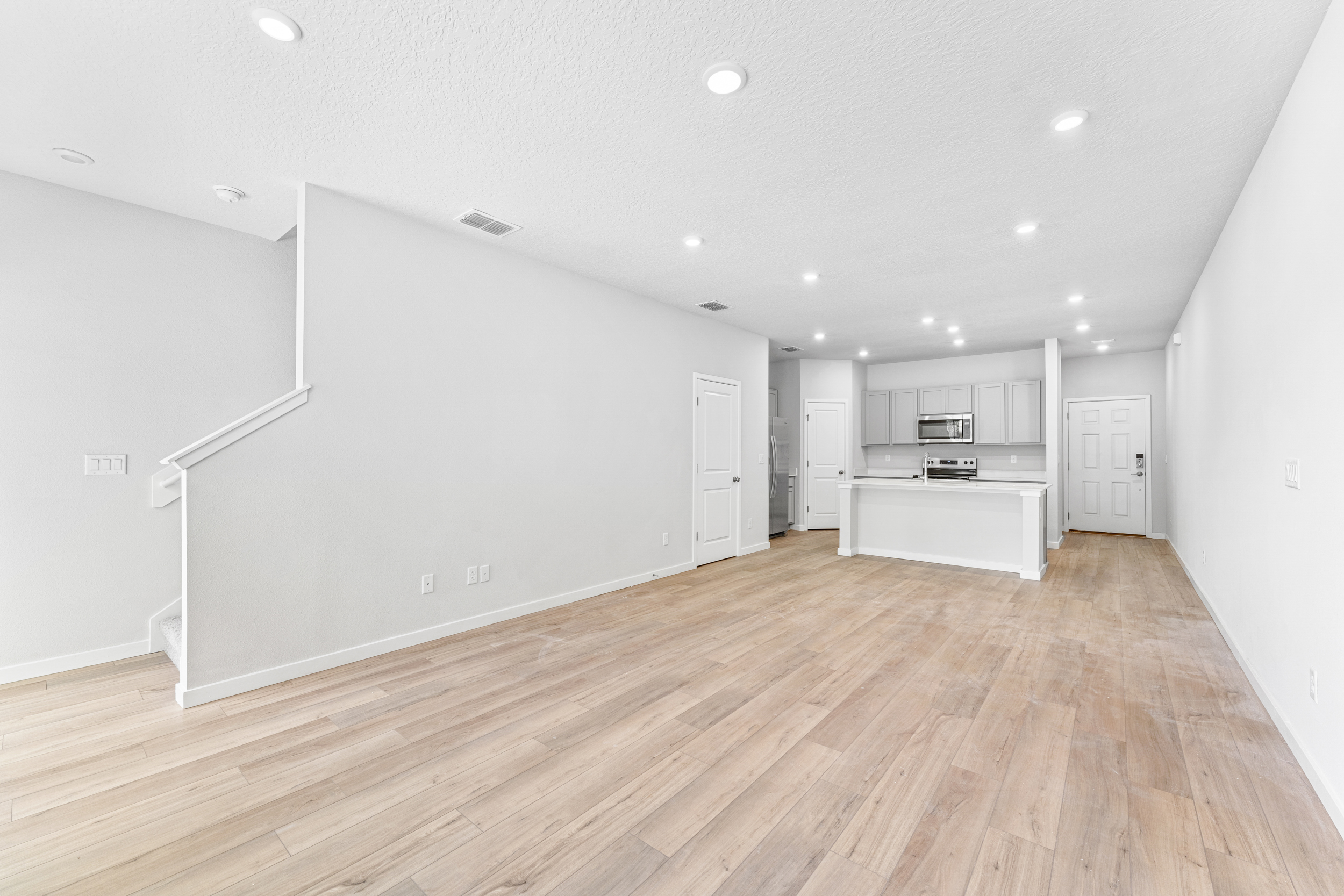 Lot 22 Townhome Unfurnished Great Room at The Villas at Bishop Oaks