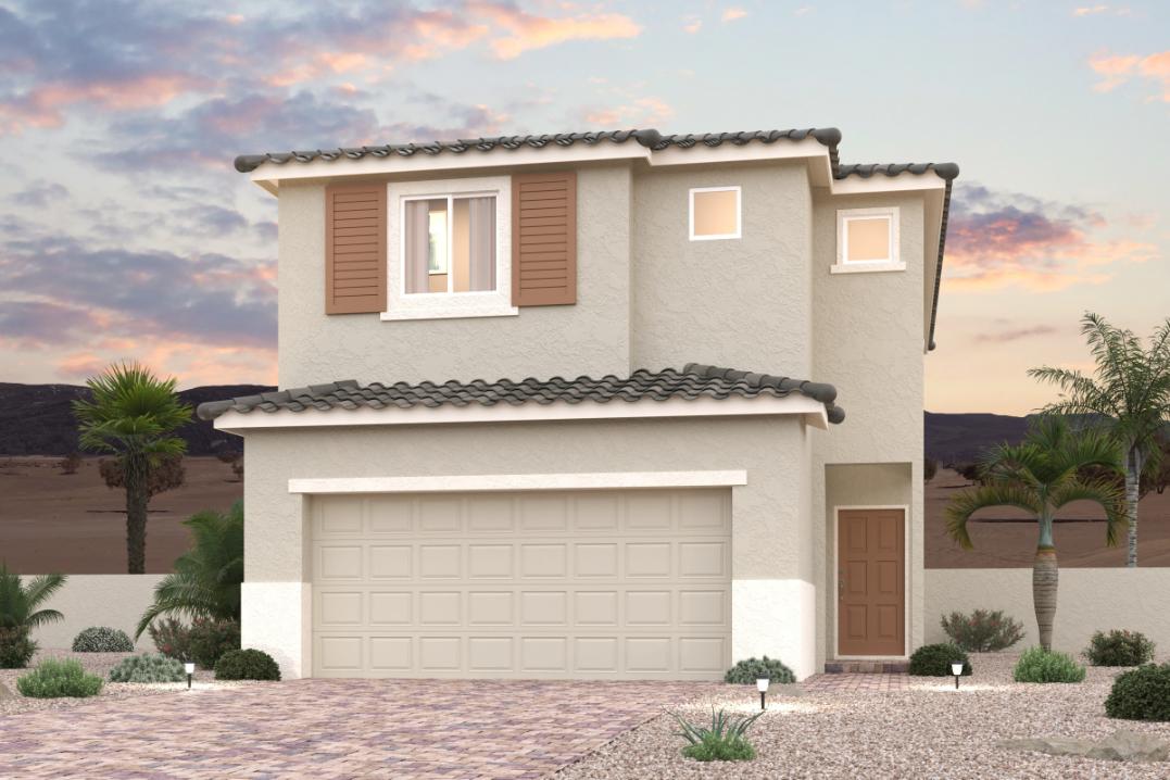 Artist concept of home exterior. 