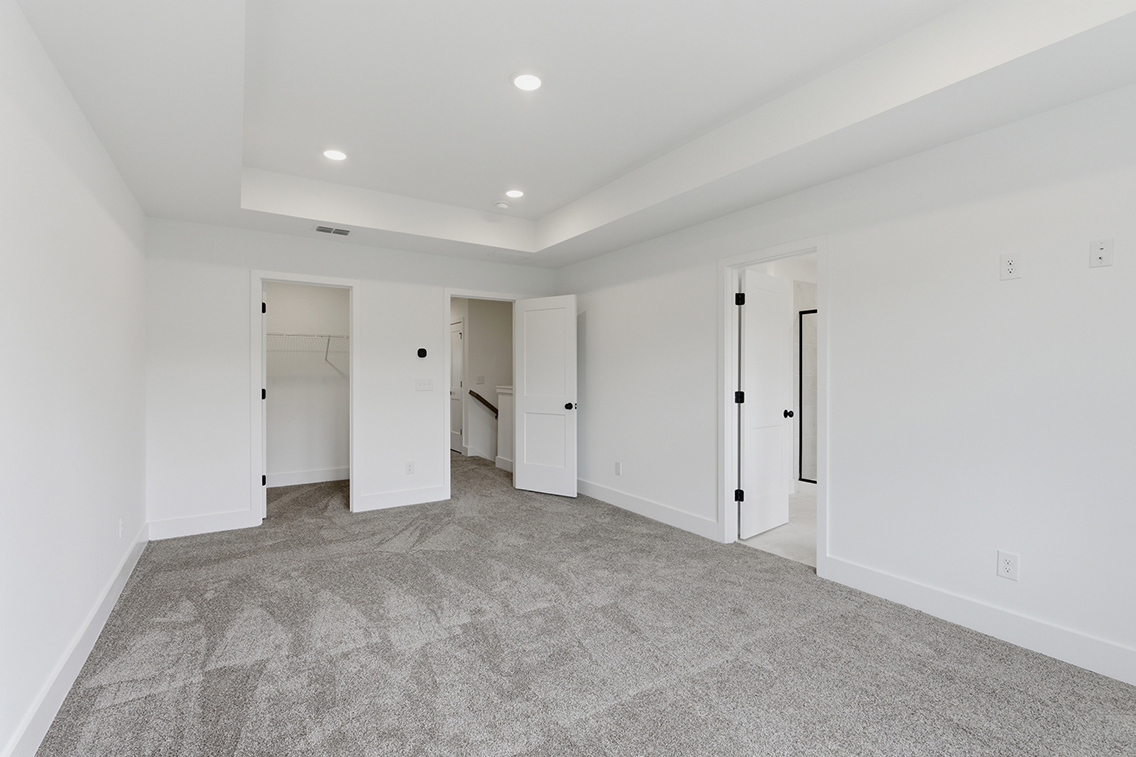 A room with white walls.