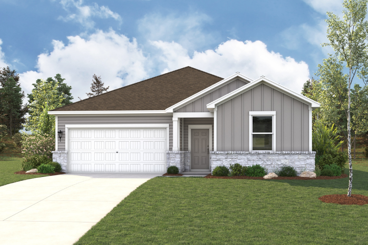 Erie plan, elevation B