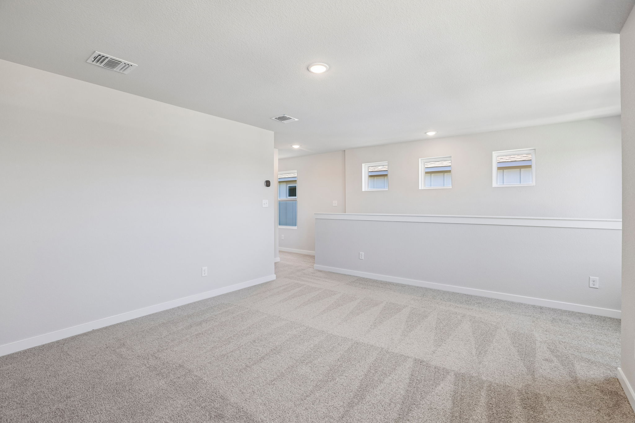 A large empty room.