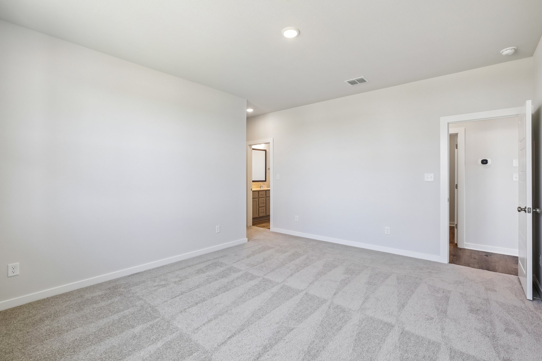 A room with white walls.