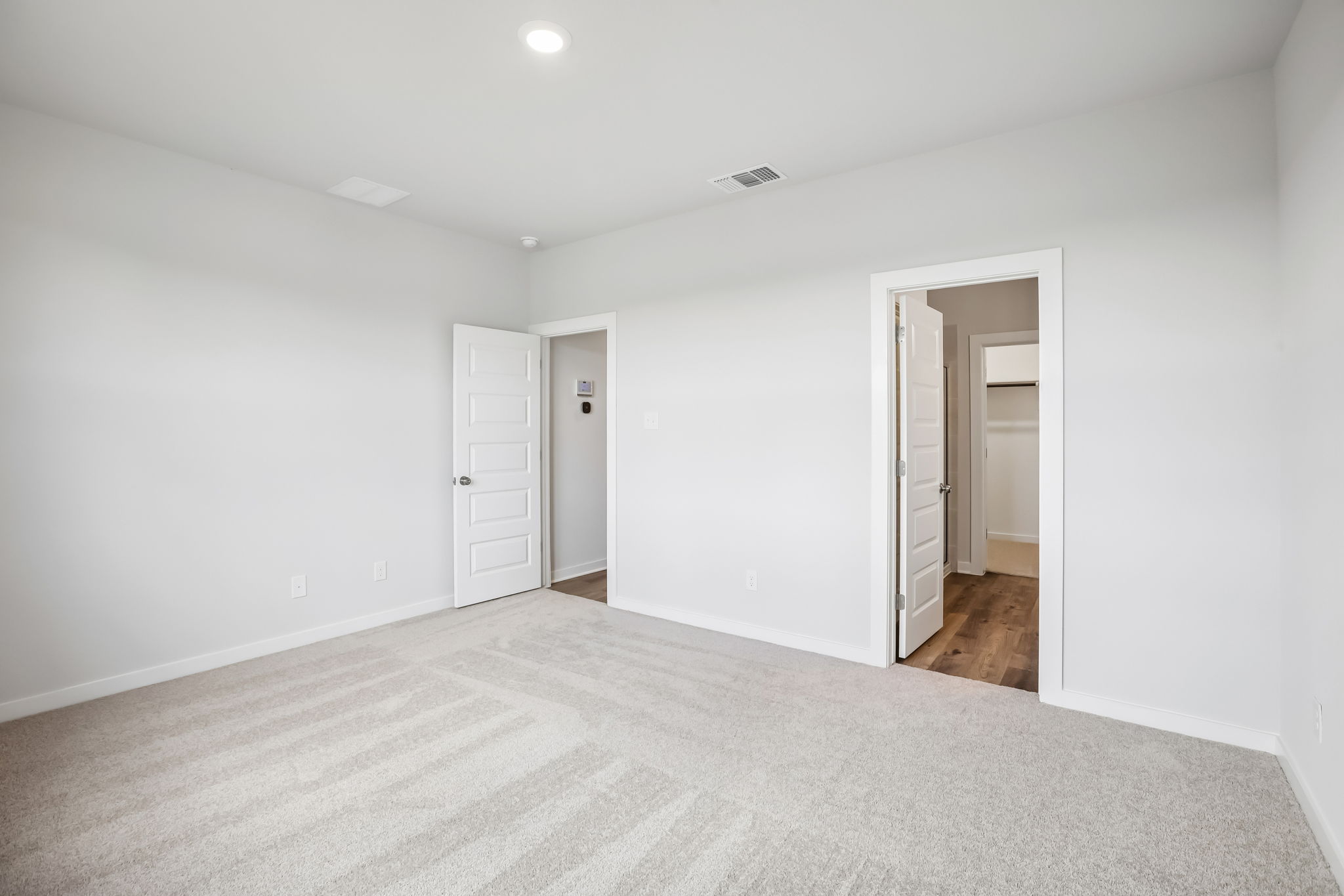 A room with white walls.