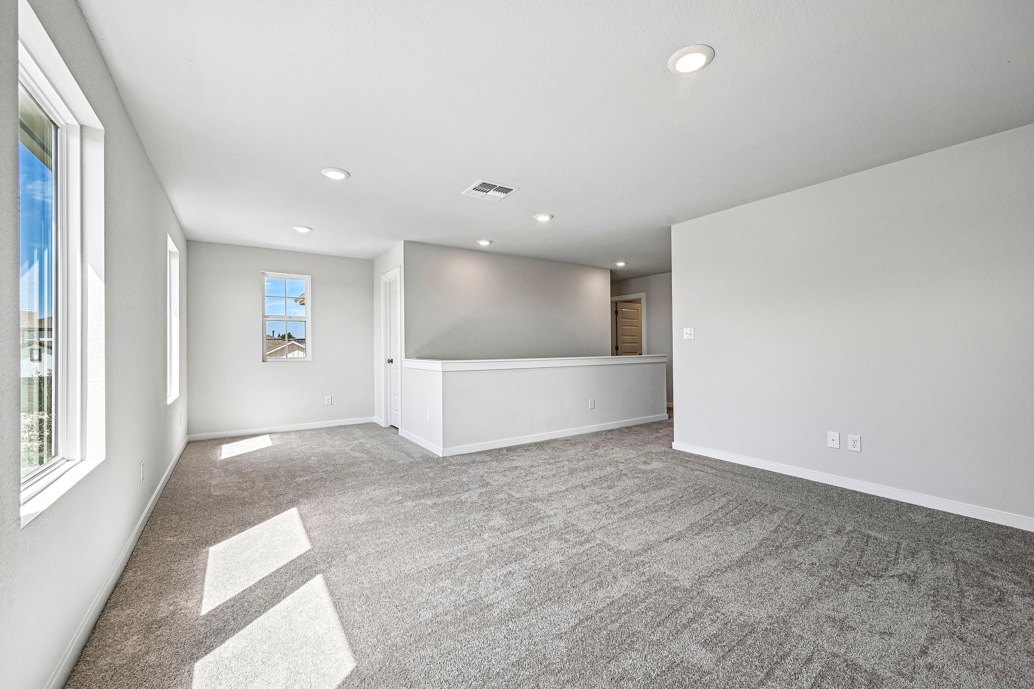 A large empty room.