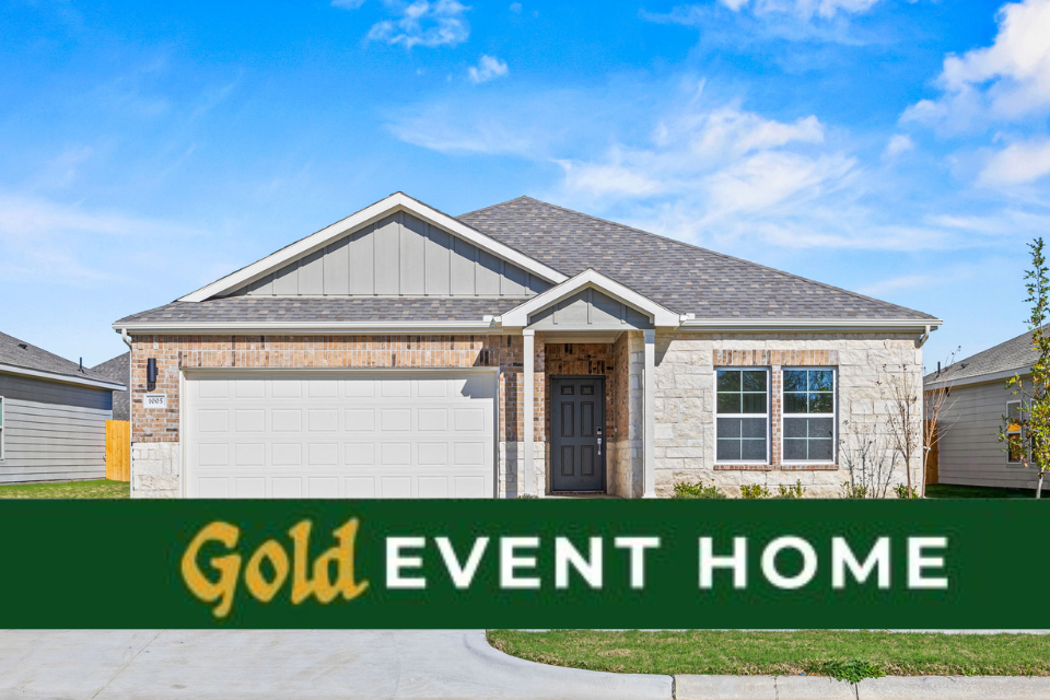 A house with a garage.