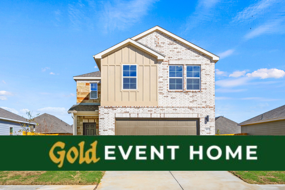 A house with a garage.