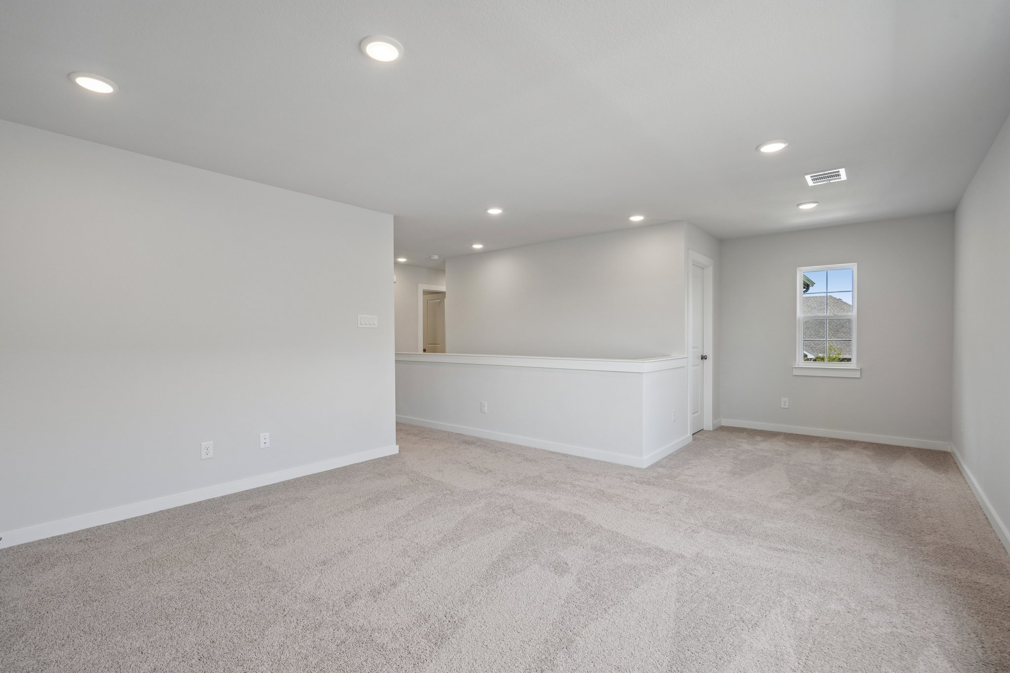 A large empty room.