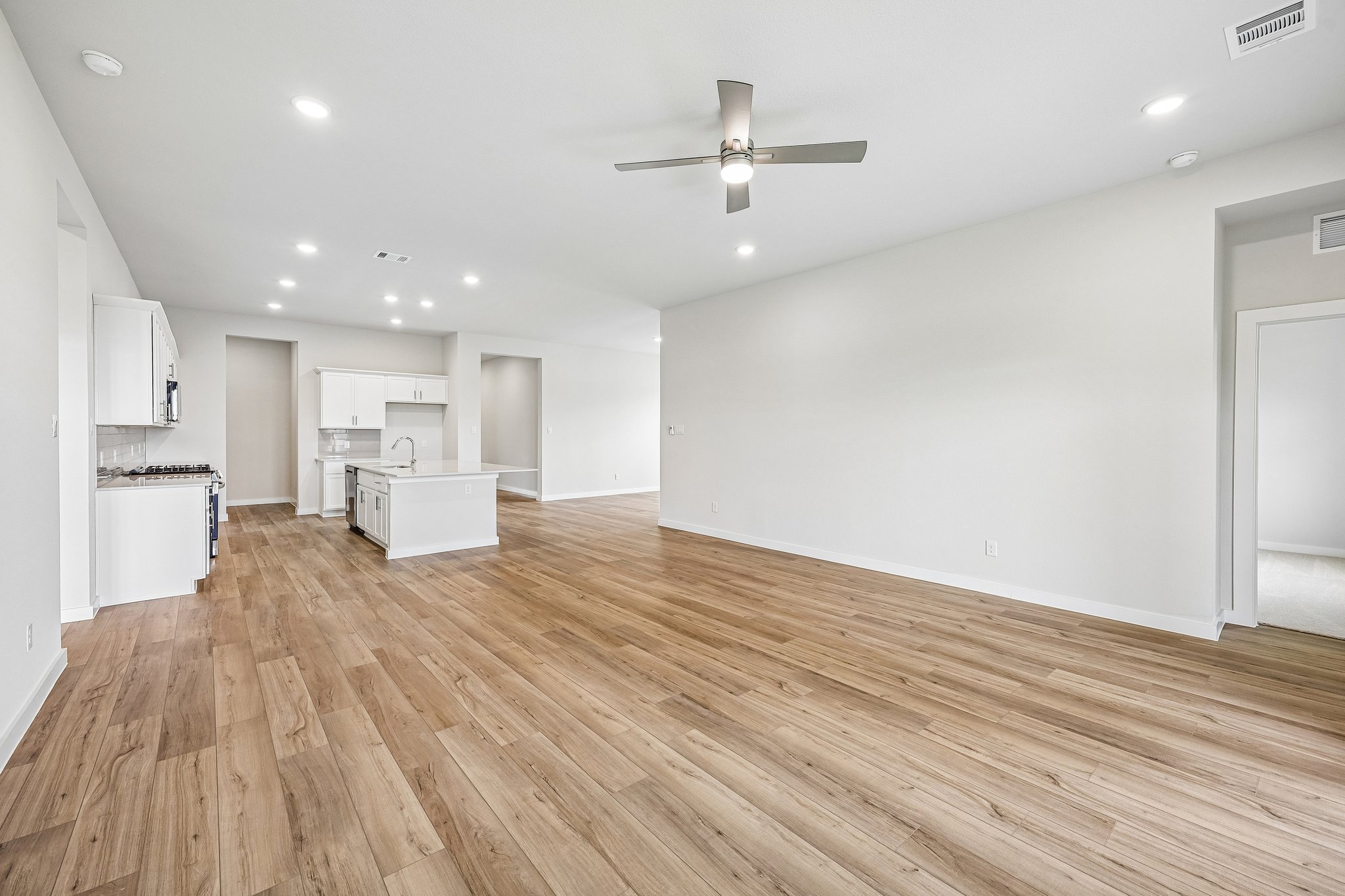 A large empty room.