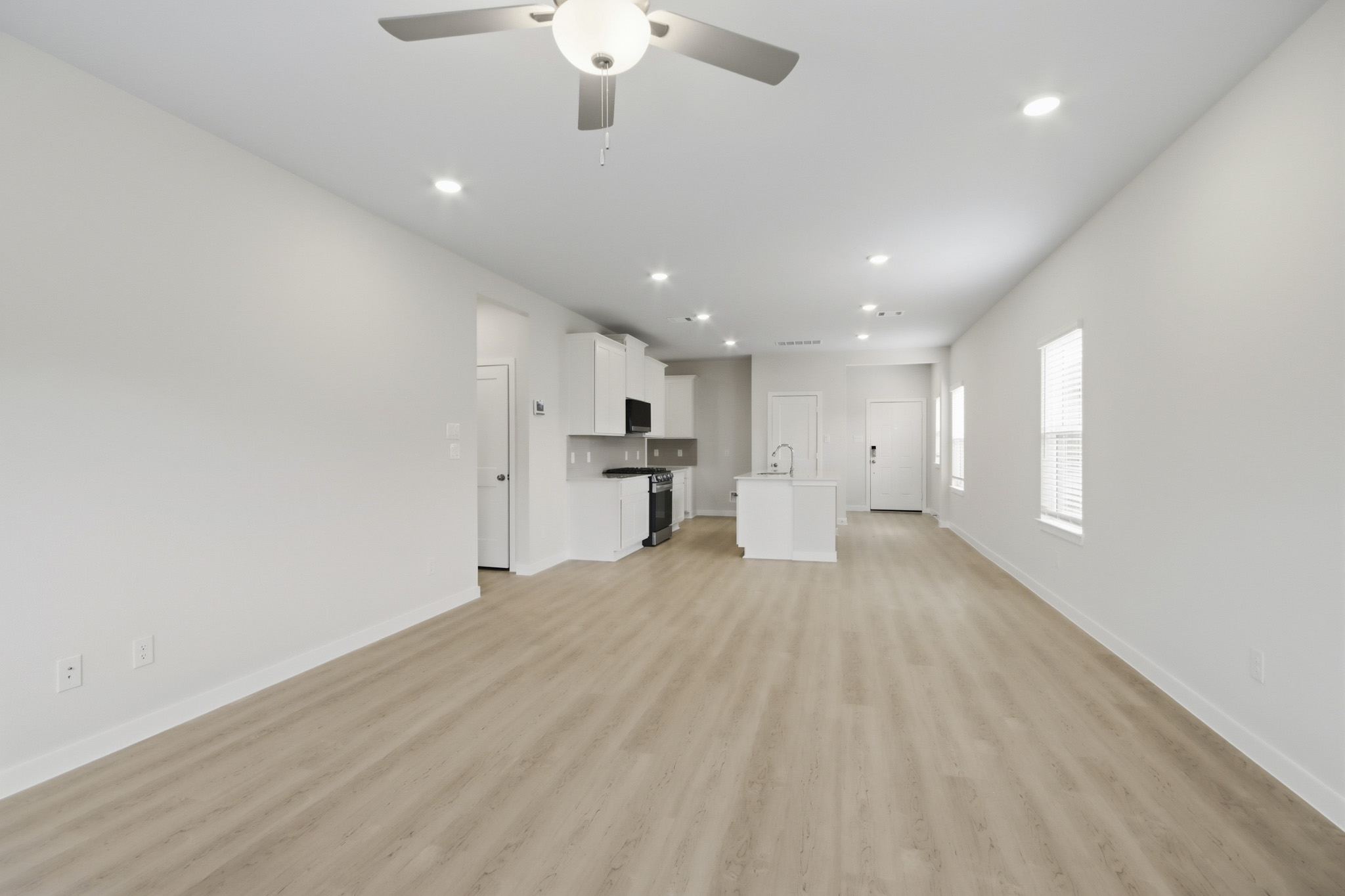 A large empty room.