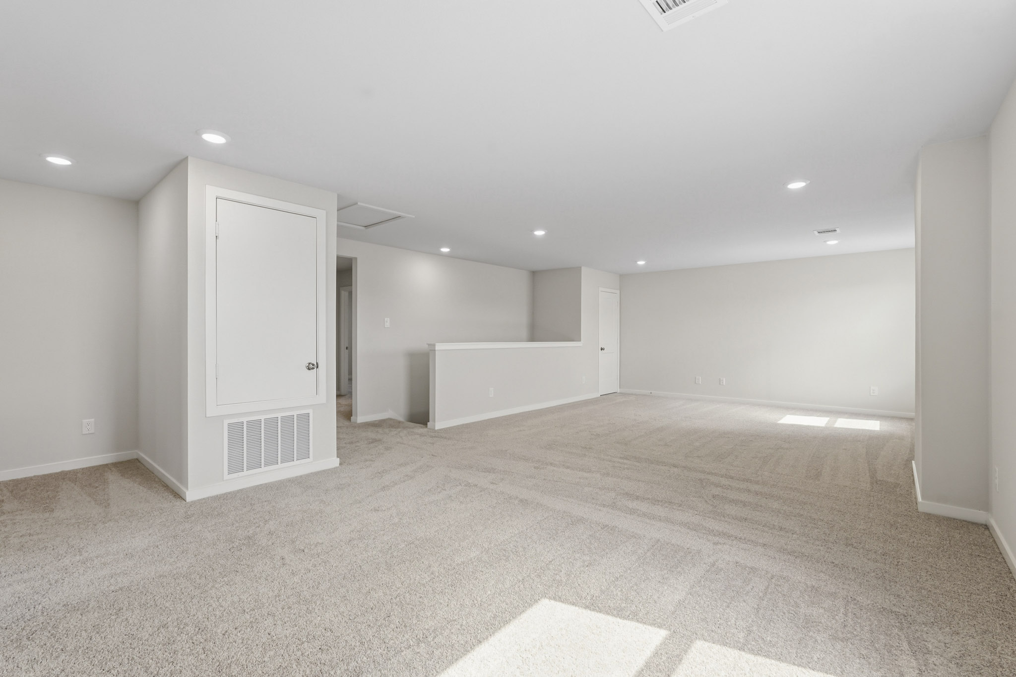 A large empty room.