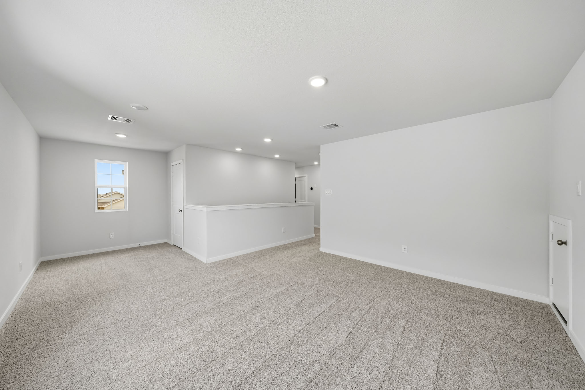 A large empty room.
