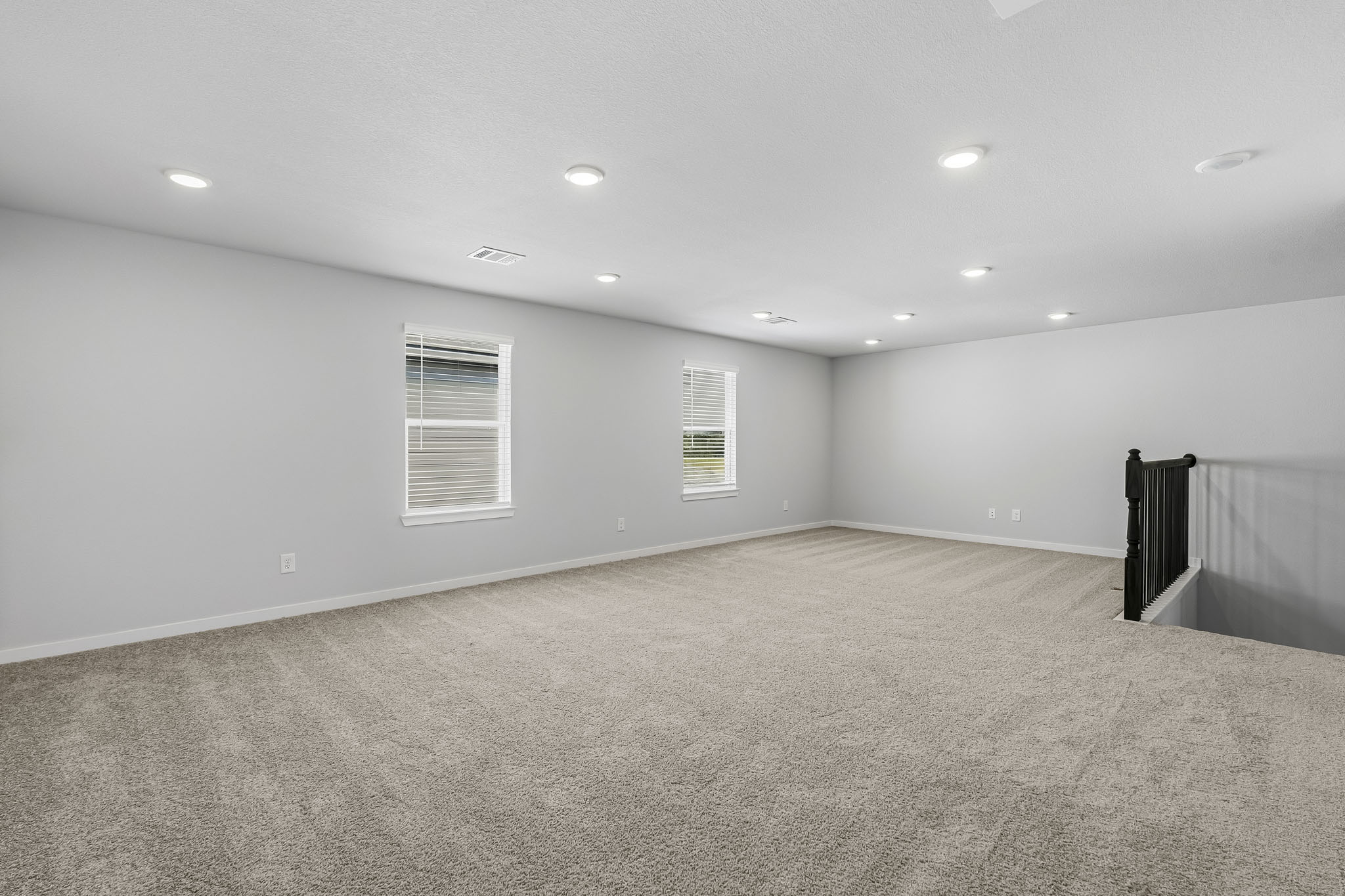 A large empty room.