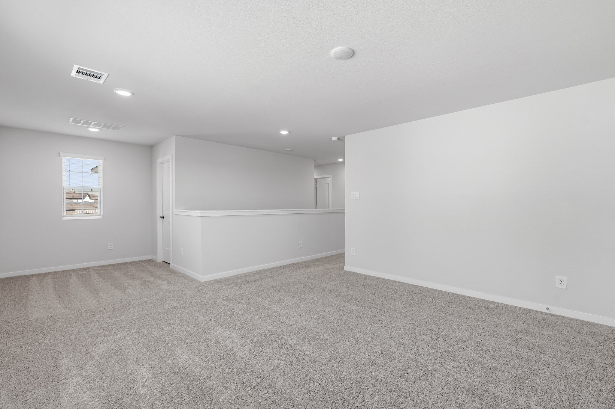 A large empty room.