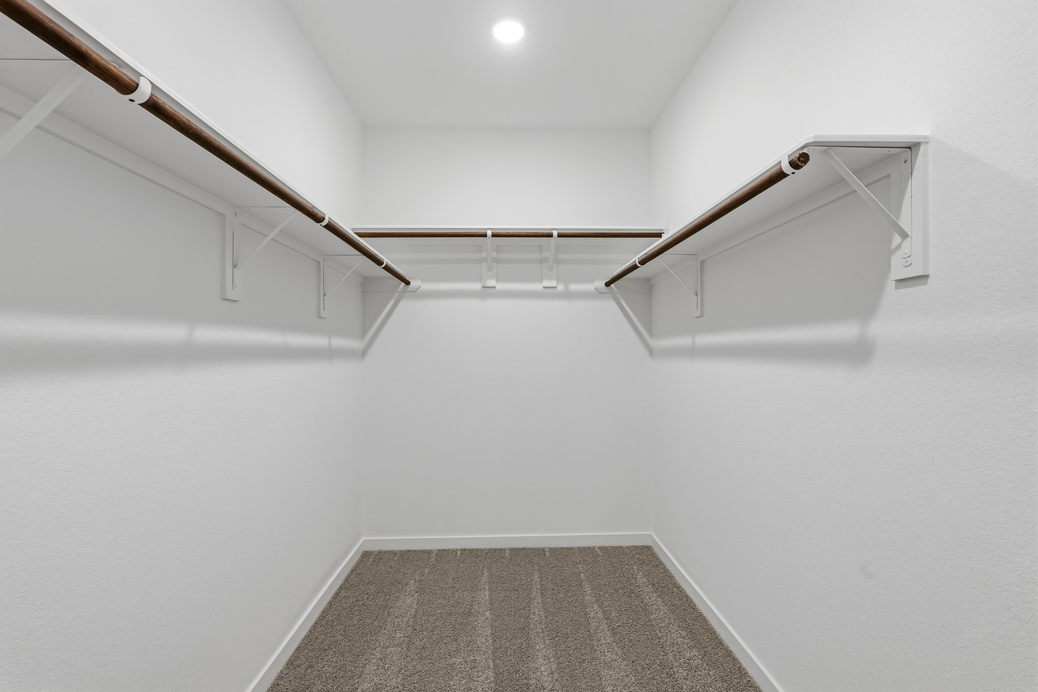 A staircase in a room.
