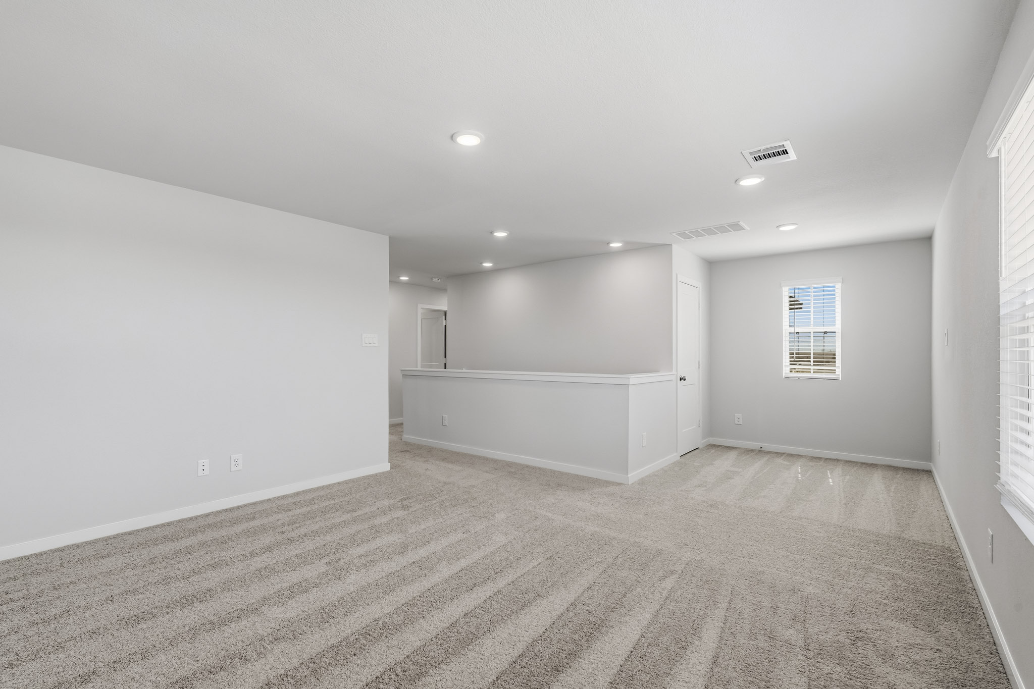 A large empty room.