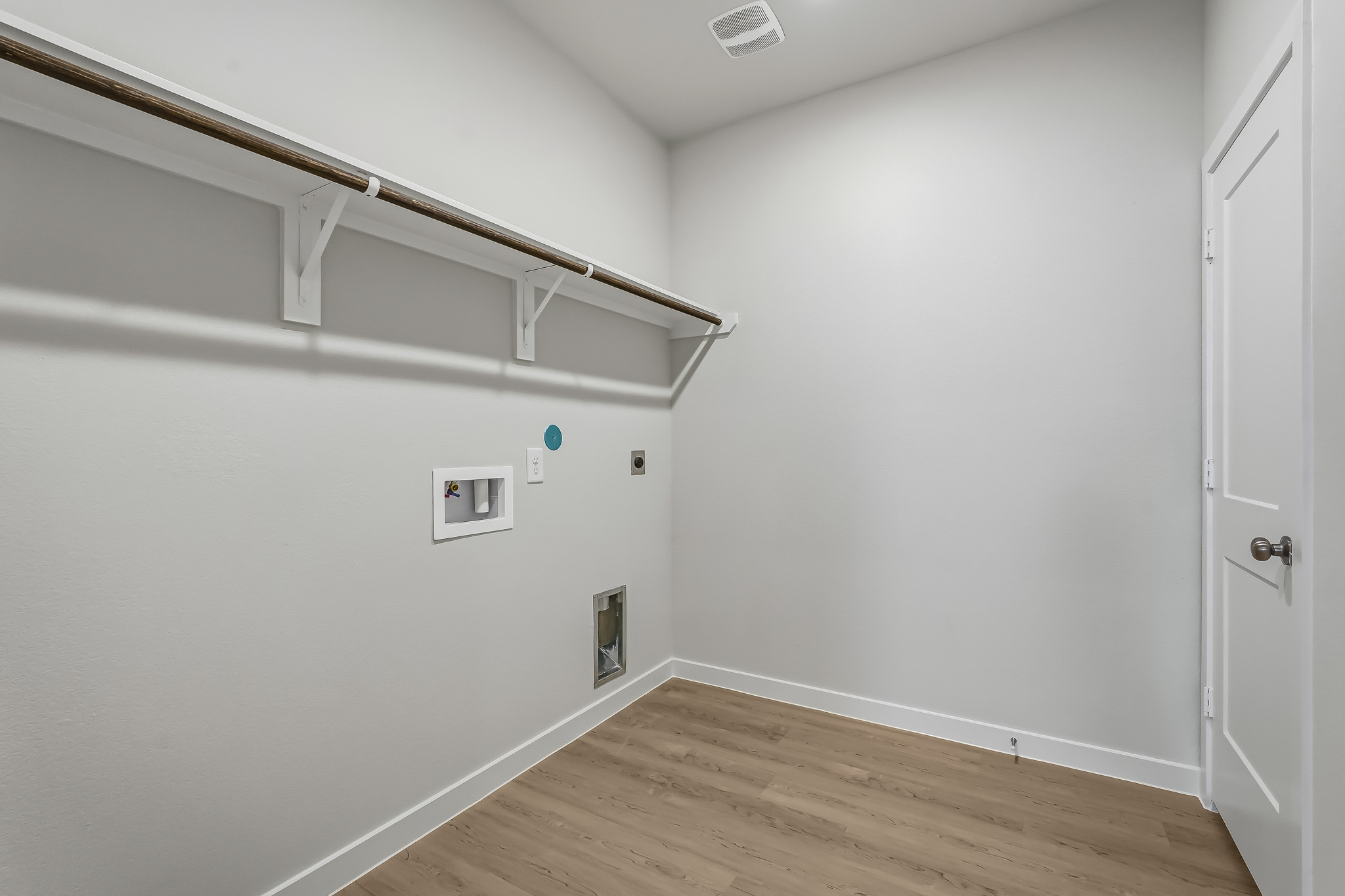 A room with white walls.