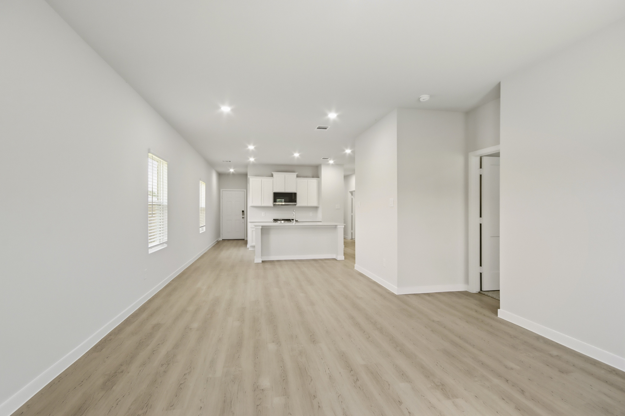 A large empty room.