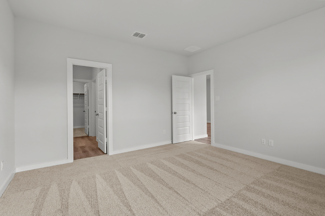 A room with white walls.