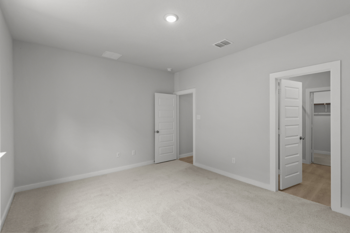A room with white walls.