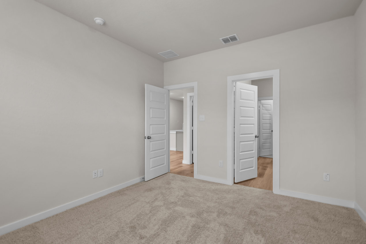 A room with white walls.