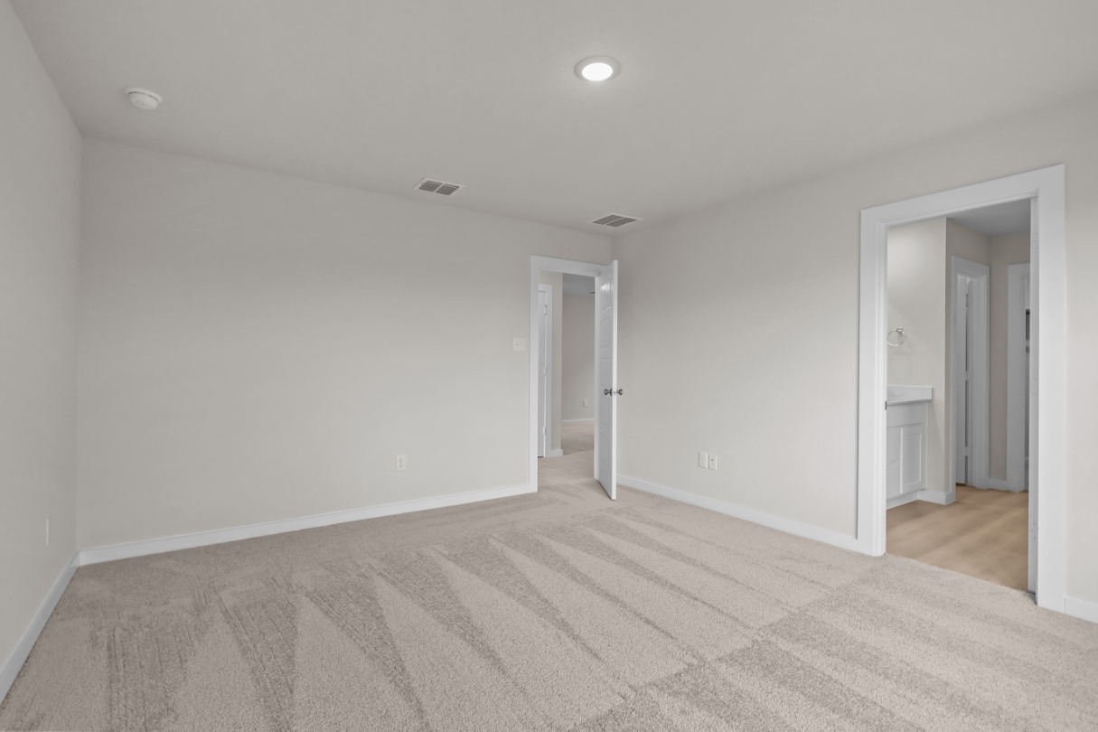 A room with white walls.