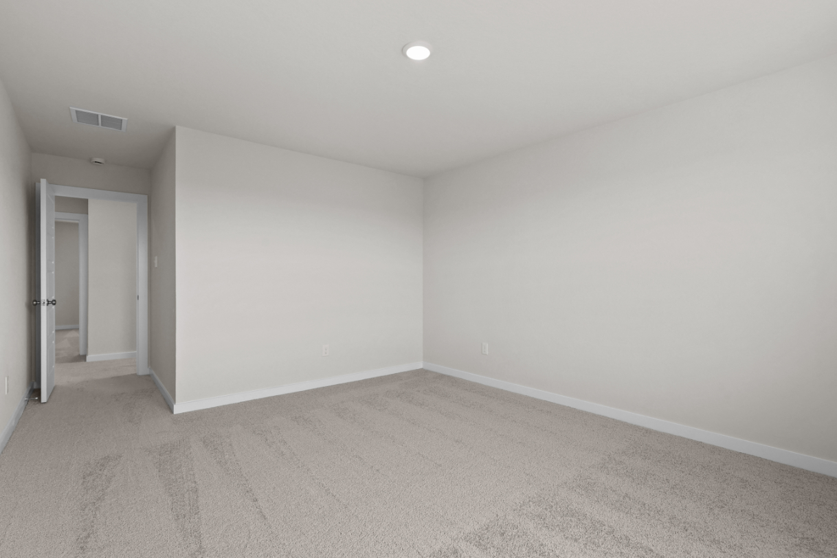 A room with white walls.