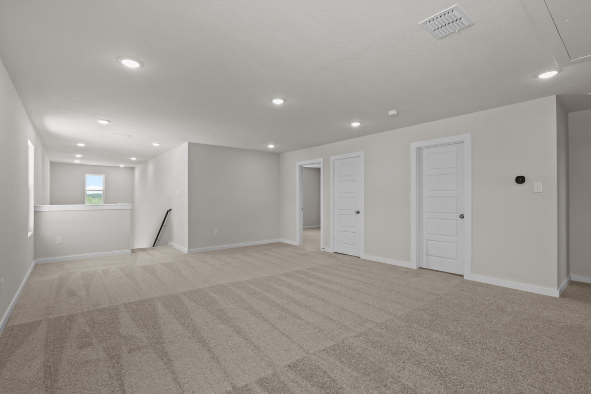 A large empty room.