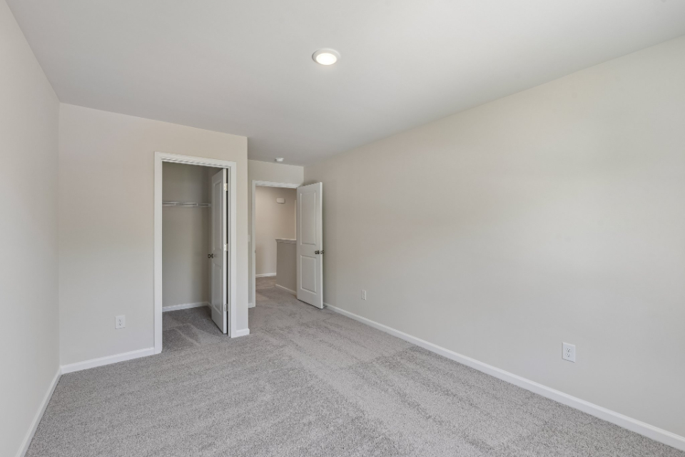 A room with white walls.