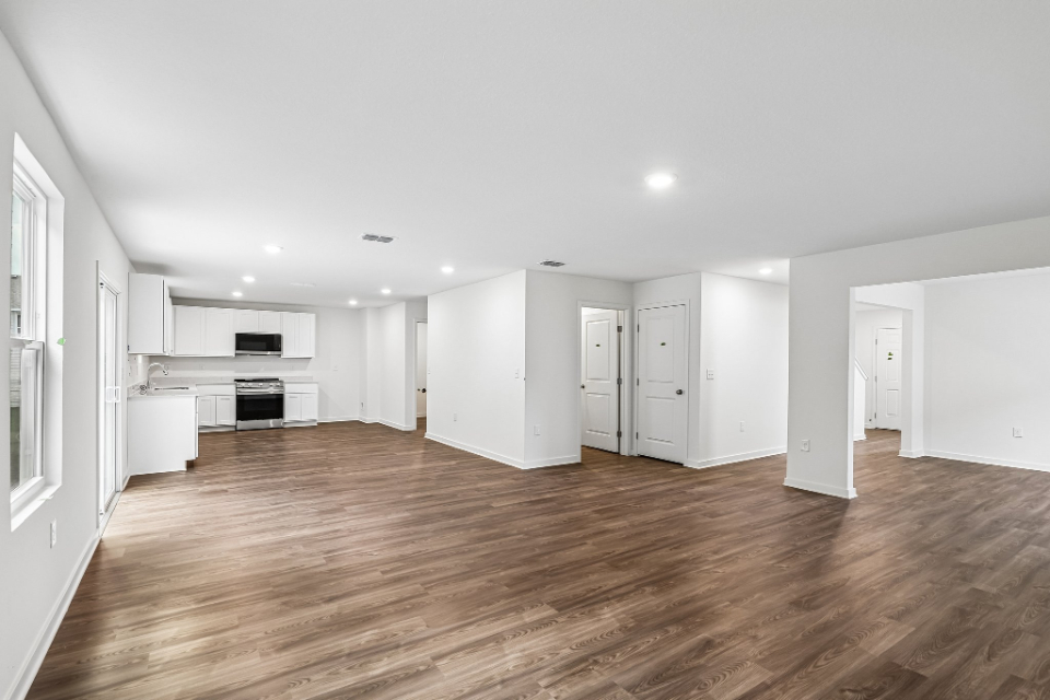 A large empty room.