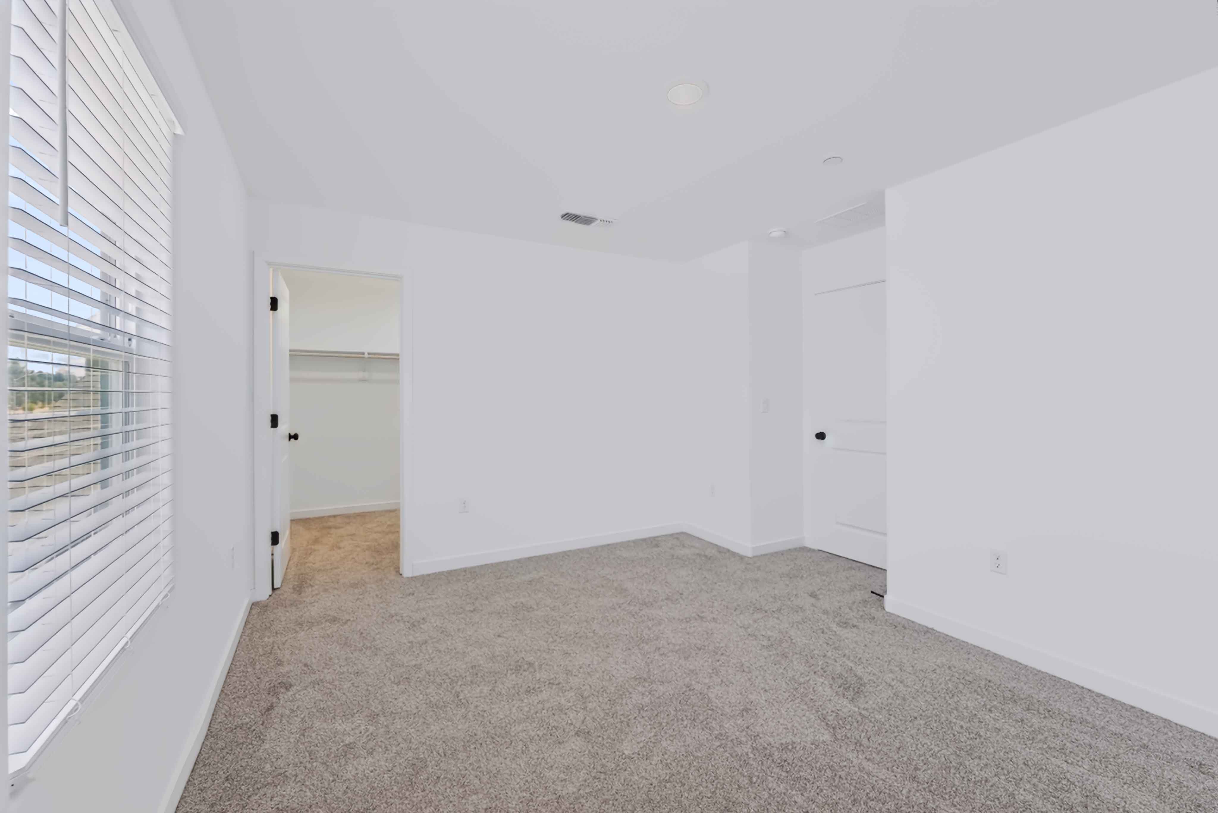 A room with white walls.
