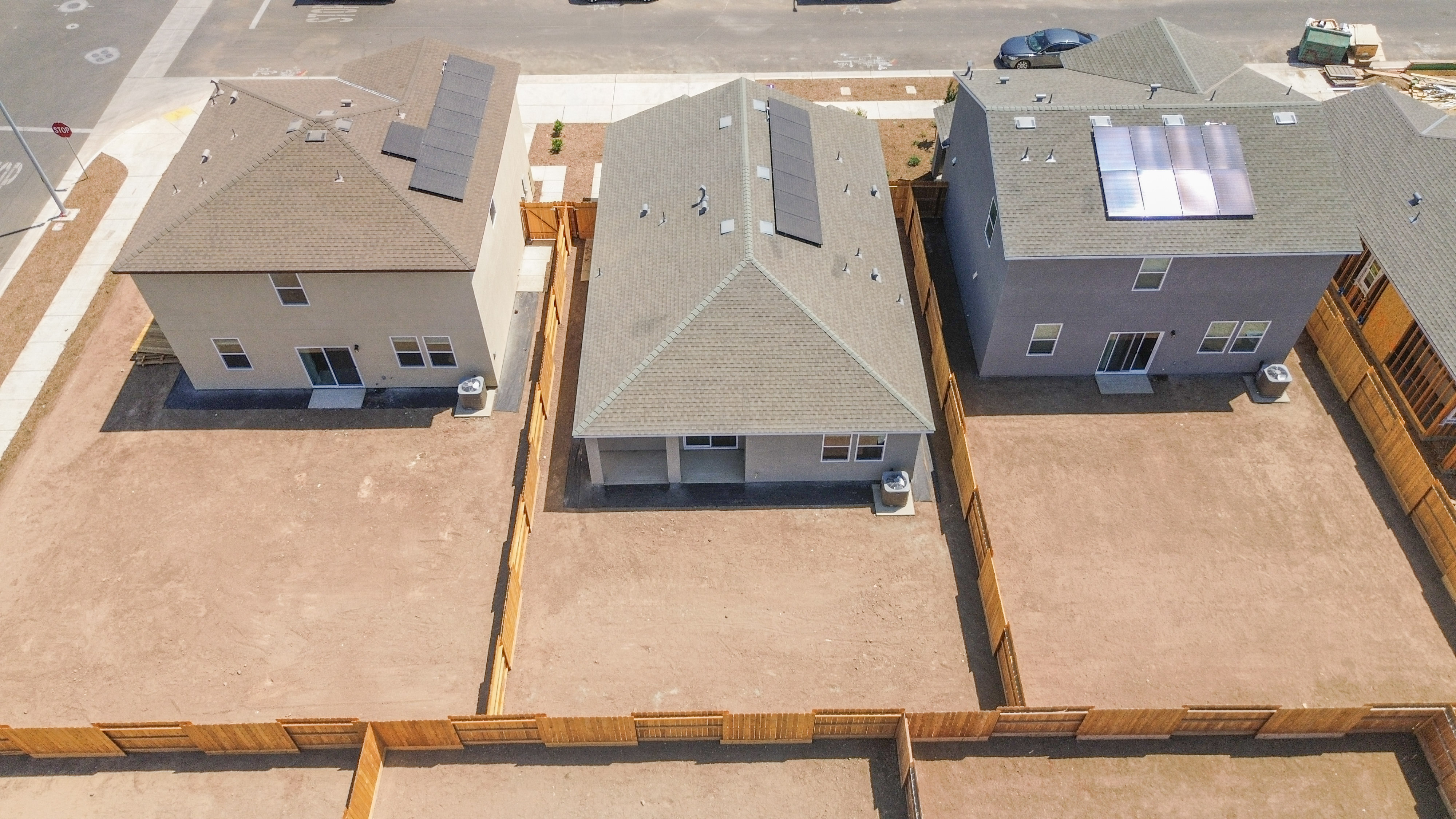 A group of buildings.